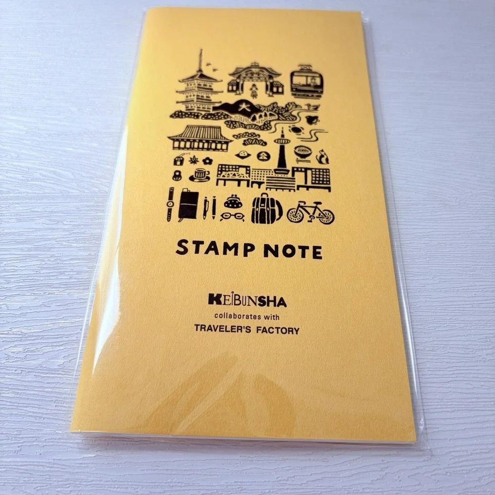 NEW Traveler's Notebook Stamp Note Regular Refill Keibunsha JAPAN